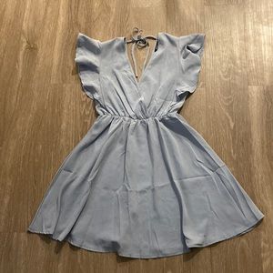 Light blue dress